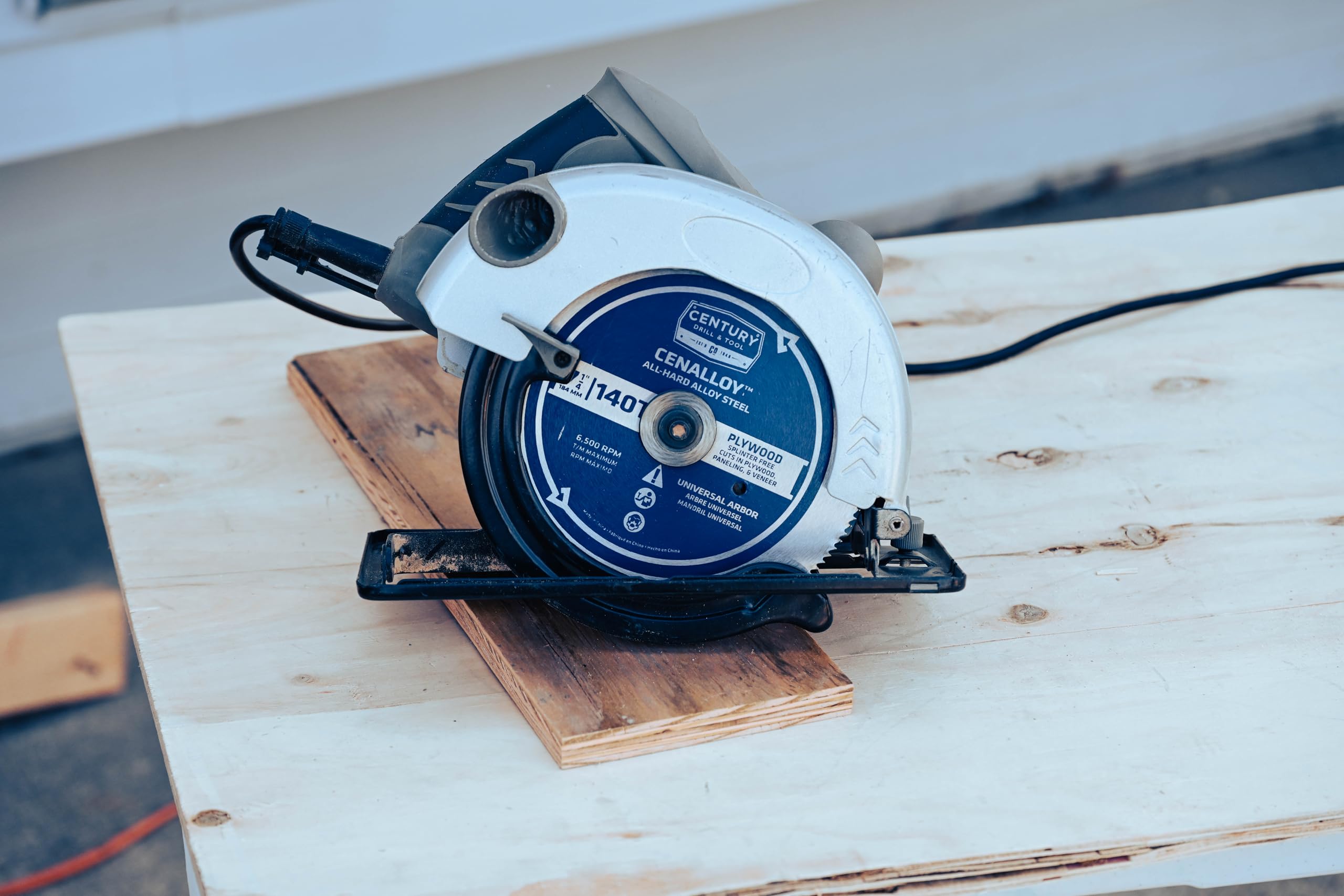 Century Drill & Tool 08236 Cenalloy Plywood Circular Saw Blade 3-3